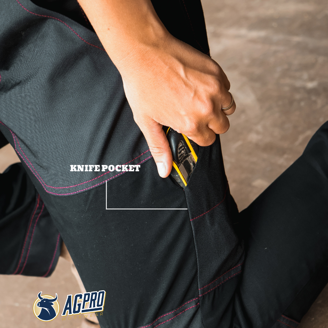 AgPro Women's Overalls - Onyx