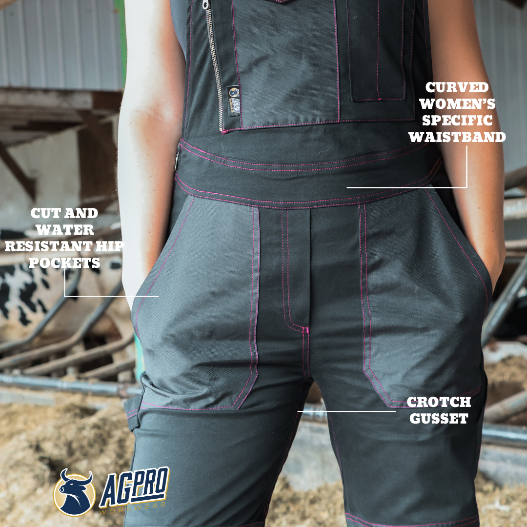AgPro Women's Overalls - Onyx