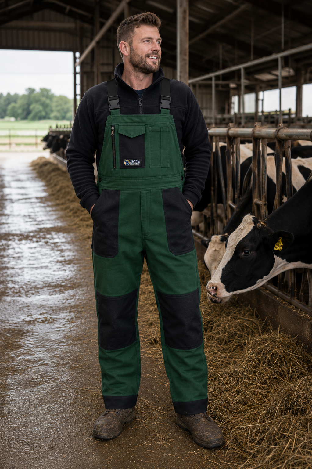 ChoreAll™ - AgPro Workwear® Men's Bibs - Green