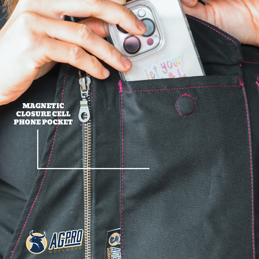 AgPro Women's Overalls - Onyx