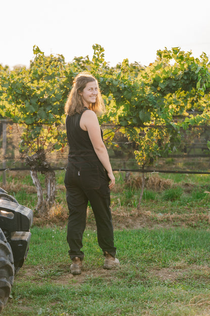 ChoreAlls women's overalls in Onyx