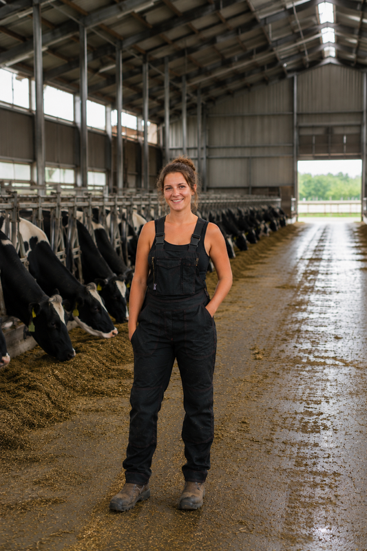 ChoreAll™ - AgPro Workwear® Women's Overalls - Onyx