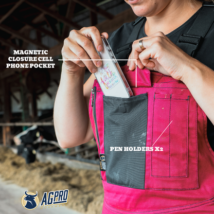 ChoreAll™ - AgPro Workwear® Women's Overalls - Bloom