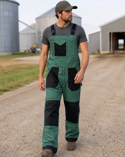 ChoreAlls men's overalls in Green