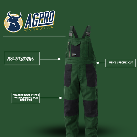 ChoreAll™ - AgPro Workwear® Men's Overalls - Green (Pre-Order)