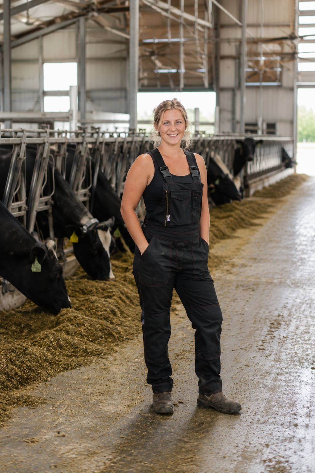 ChoreAll™ - AgPro Workwear® Women's Overalls - Onyx